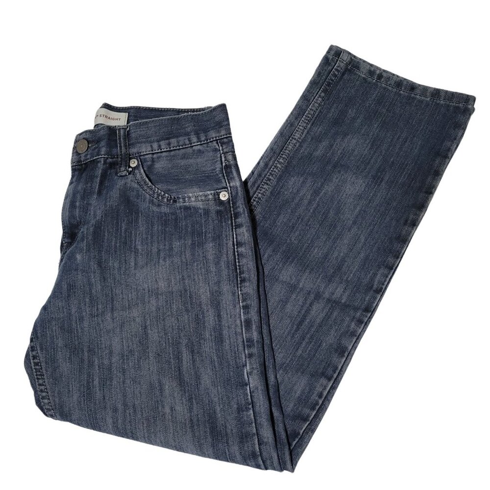 Levis 514 Straight Jeans Womens Size 14 Mid Rise Medium Wash Denim Pants